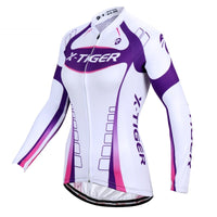 Women’s Full Sleeve Cycling Kit Spring & Autumn Jersey Suit